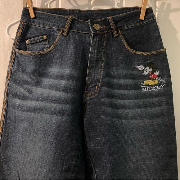 Mickey Unlimited Denim - Vintage 90’s Mickey unlimited bootcut jeans-size 27 like new